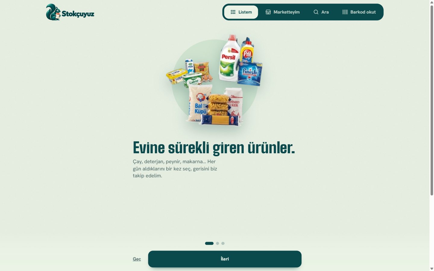 Stokçuyuz